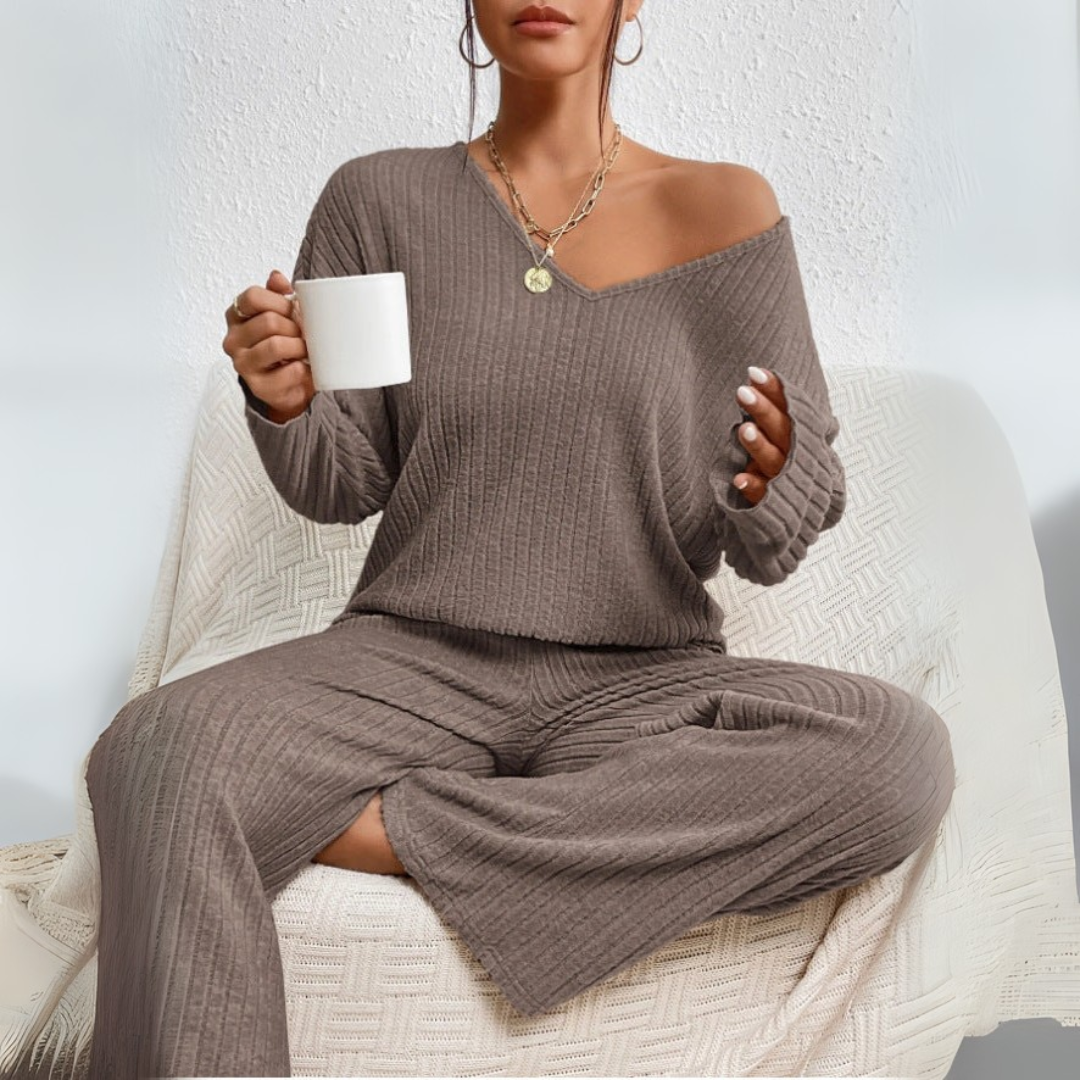 Freja – Ribbad loungeset